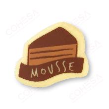 CHOCOLATE MOUSSE 30X35MM ENVASE 120 UNIDADES