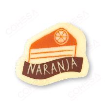 CHOCOLATE NARANJA 30X35MM ENVASE 120 UNIDADES