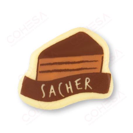 CHOCOLATE SACHER 30X35MM ENVASE 120 UNIDADES