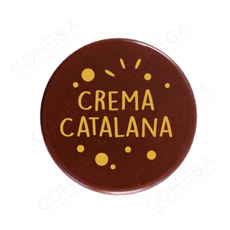 CHOCOLATE CREMA CATALANA 30X30MM ENVASE 135 UNIDADES
