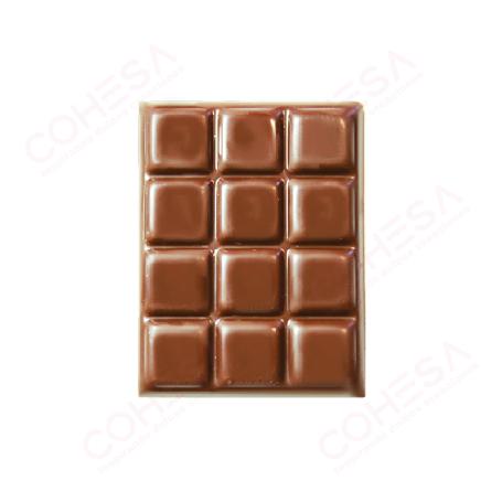 CHOCOLATE TABLETA LECHE 40X30MM ENVASE 105 UNIDADES