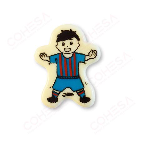CHOCOLATE JUGADOR 2 46X36,6MM ENVASE 72 UNIDADES