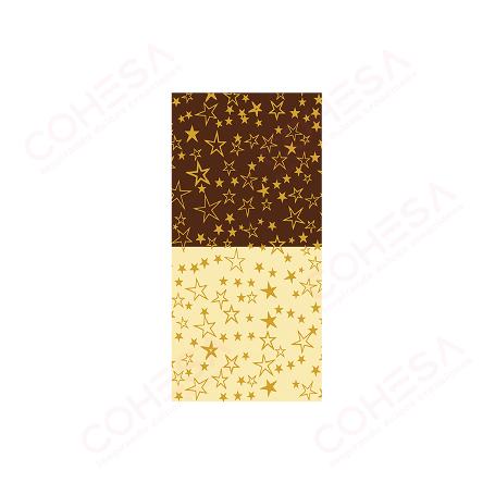 CALCOS ESTRELLA  TRANSFER ENVASE 25 UNIDADES 390*280MM