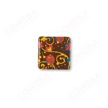 CHOCOLATE CUADRADO HAPPY 29X29MM ENVASE 135 UNIDADES 