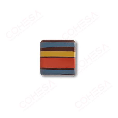 CHOCOLATE CUADRADO COLOR 29X29MM ENVASE 135 UNIDADES 