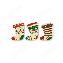 CHOCOLATE CALCETÍN NAVIDAD SURTIDO 35X25MM ENVASE 96 UNIDADES
