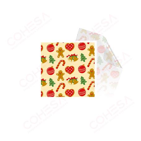 CALCOS GINGERBREAD  TRANSFER ENVASE 25 HOJAS 390X280MM