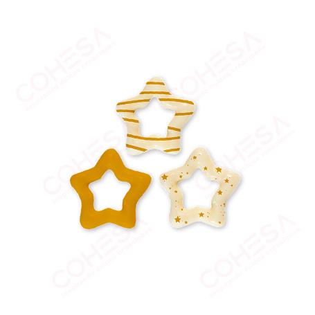 CHOCOLATE ESTRELLA FANTASÍA SURTIDO 29,5X29MM 135 UNIDADES