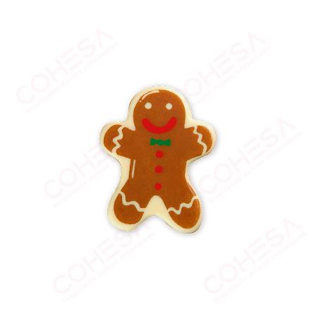CHOCOLATE GALLETA JENGIBRE 46X36MM ENVASE 72 UNIDADES 