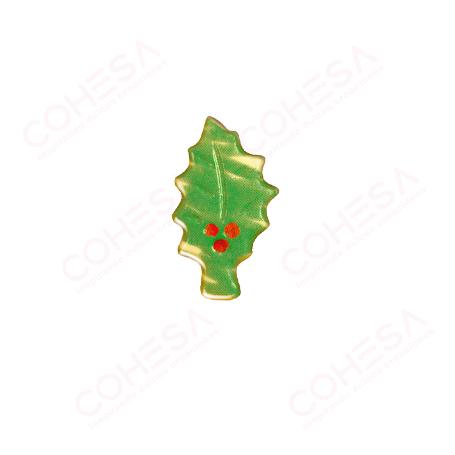 CHOCOLATE HOJA DE ACEBO 48X28MM ENVASE 90 UNIDADES 