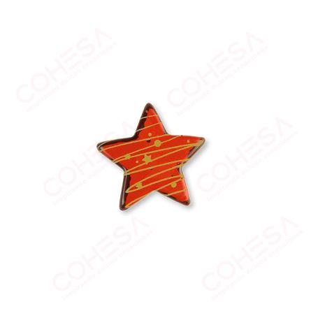 CHOCOLATE ESTRELLA VELVET 40X40MM ENVASE 84 UNIDADES 