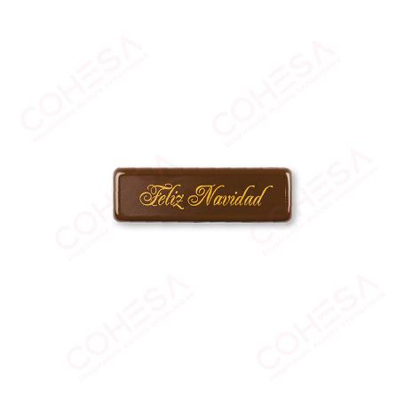 CHOCOLATE FELIZ NAVIDAD 17X54MM ENVASE 120 UNIDADES