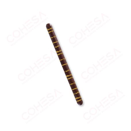 CHOCOLATE BASTÓN RAYAS 90X6MM ENVASE 162 UNIDADES 
