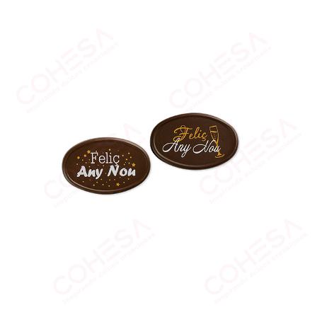 CHOCOLATE CARTEL FELIÇ ANY NOU SURTIDO 35X55MM 60 UNIDADES