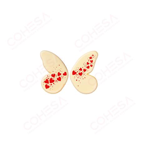 CHOCOLATE MARIPOSA LOVE 40X30MM ENVASE 90 UNIDADES
