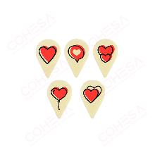CHOCOLATE CARTOON LOVE SURTIDO 37X24MM ENVASE 135 UNIDADES