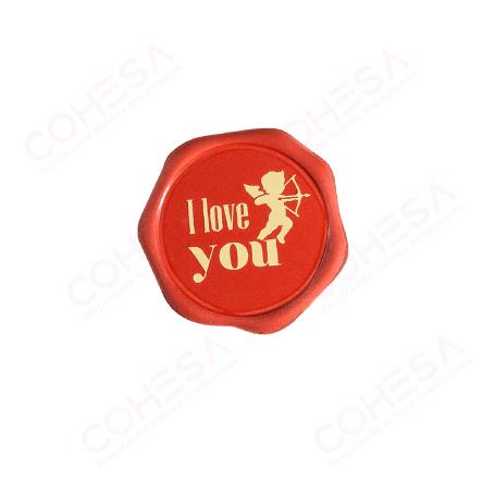 CHOCOLATE LACRE AMOR 34X34MM ENVASE 96 UNIDADES