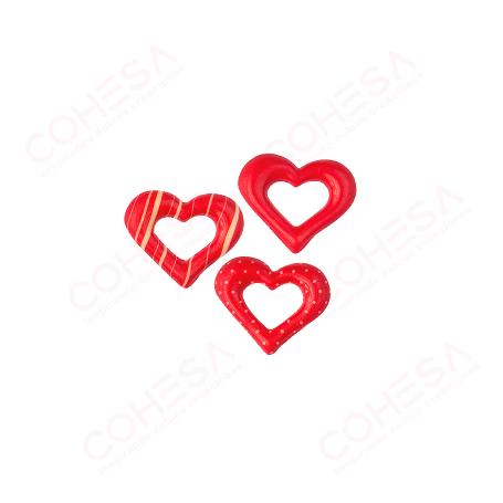 CHOCOLATE SAN VALENTÍN SURTIDO 30X34MM ENVASE 135 UNIDADES