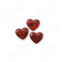 CHOCOLATE CORAZÓN SURTIDO 27X30MM ENVASE135 UNIDADES