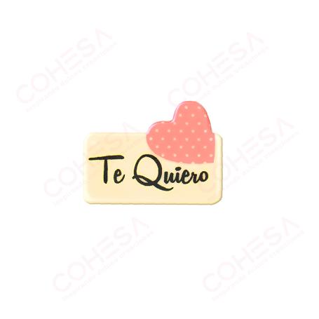 CHOCOLATE TE QUIERO 33X45MM ENVASE 72 UNIDADES