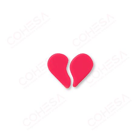 CHOCOLATE CORAZÓN PARTIDO 27,5X34MM ENVASE 240 UNIDADES