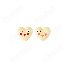 CHOCOLATE CORAZON KISS SURTIDO 27X30MM ENVASE 135 UNIDADES