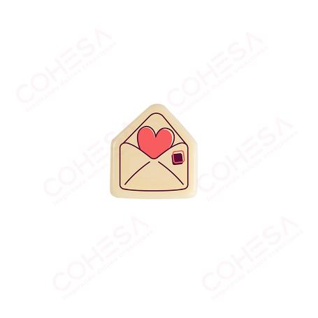 CHOCOLATE CARTA DE AMOR 29X26MM ENVASE 135 UNIDADES