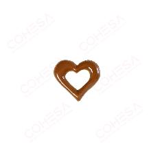 CHOCOLATE CORAZÓN LECHE 30X34MM ENVASE 135 UNIDADES