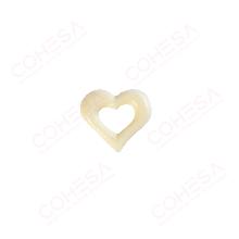 CHOCOLATE CORAZÓN BLANCO 30X34MM ENVASE 135 UNIDADES
