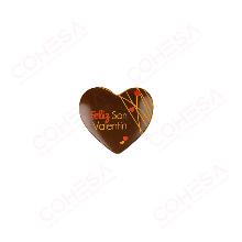 CHOCOLATE FELIZ SAN VALENTÍN 44X50MM ENVASE 54 UNIDADES