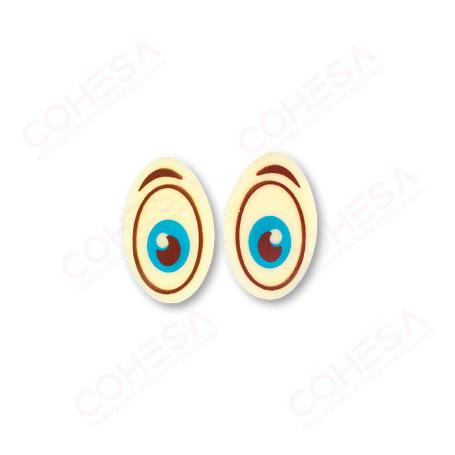 CHOCOLATE OJOS CHICO 29X18MM ENVASE 198 UNIDADES