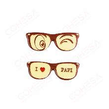 CHOCOLATE I LOVE PAPI SUFRTIDO 21X60MM ENVASE 84 UNIDADES 