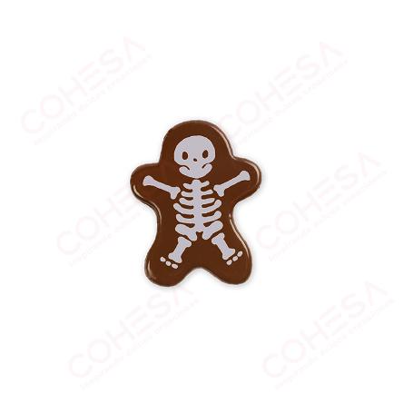 CHOCOLATE ESQUELETO 46X36,6MM 72 UNIDADES