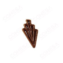 CHOCOLATE FILIGRANA 48X25MM ENVASE 90 UNIDADES