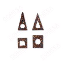 CHOCOLATE SURTIDO COSMOS NEGRO (31X29,39X32MM) 123 UNIDADES