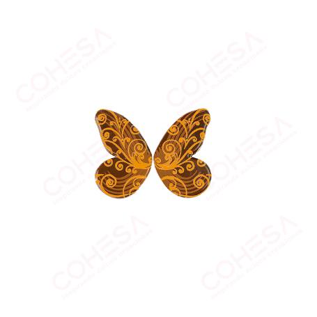 CHOCOLATE MARIPOSA NEGRA 40X30MM 90 UNIDADES