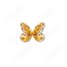 CHOCOLATE MARIPOSA BLANCA 40X30MM 90 UNIDADES