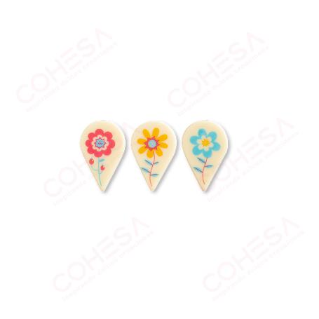 CHOCOLATE MARGARITAS SURTIDAS 37X24MM 135 UNIDADES