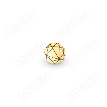 CHOCOLATE BOLA VITRAL 3D 27MM ENVASE 40 UNIDADES
