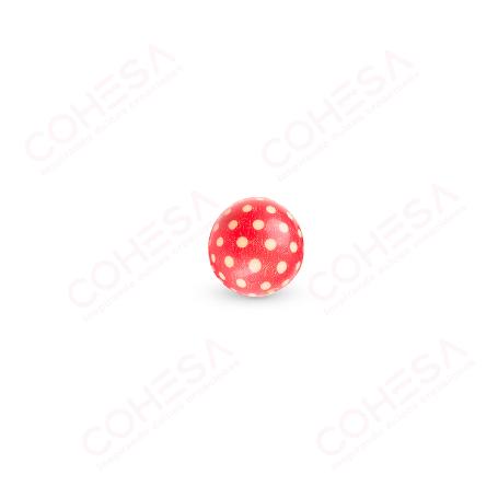 CHOCOLATE BOLA TOPOS 3D 27MM ENVASE 40 UNIDADES