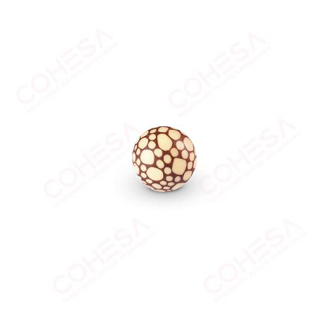 CHOCOLATE BOLA TEIDE 3D 27MM ENVASE 40 UNIDADES