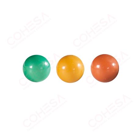 CHOCOLATE SURTIDO BOLAS TRICOLOR 3D 27MM ENVASE 40 UNIDADES