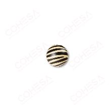 CHOCOLATE BOLA ZEBRA 3D 27MM ENVASE 40 UNIDADES
