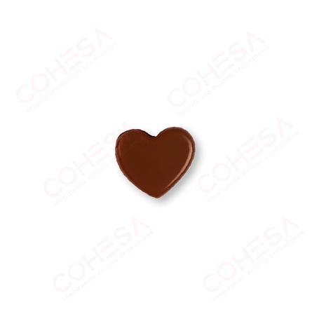 CHOCOLATE MINI CORAZÓN NEGRO 17X19MM ENVASE 270 UNIDADES