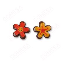 CHOCOLATE FLOR DE PASCUA ROJO SURTIDAS 27X27MM 96 UNIDADES