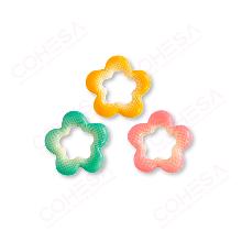 CHOCOLATE FLORES FANTASÍA SURTIDAS 29,5X31MM 135 UNIDADES