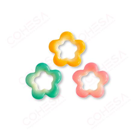 CHOCOLATE FLORES FANTASÍA SURTIDAS 29,5X31MM 135 UNIDADES