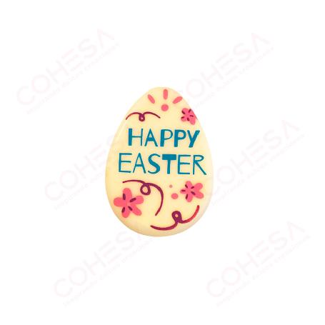 CHOCOLATE HAPPY EASTER EGG 35X26MM 135 UNIDADES