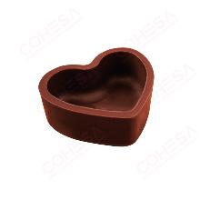 CHOCOLATE VASITO CORAZÓN 3D 30X27X12MM 135 UNIDADES
