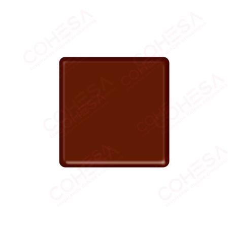 CHOCOLATE TAPA CUBO 29X29MM 135 UNIDADES